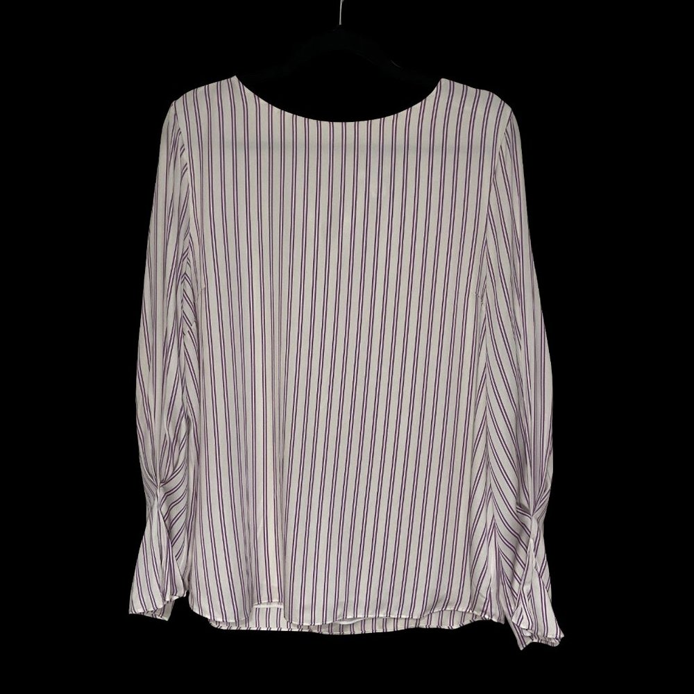 LEWIT SILK BLOUSE. SZ S, NEW - Picture 5 of 6